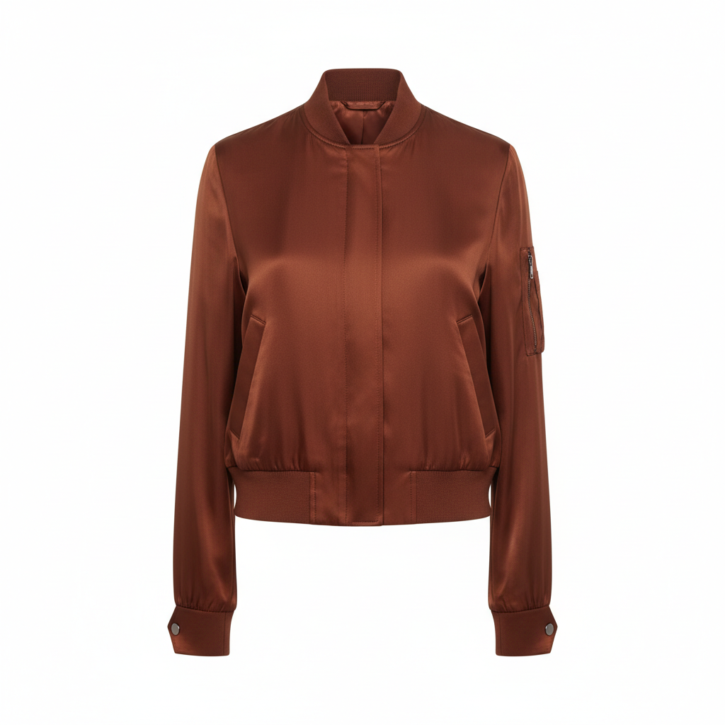 Iris Cropped Bomber